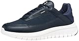 Geox U Flextride R D, Zapatillas Hombre, Azul Marino y Blanco, 43 EU