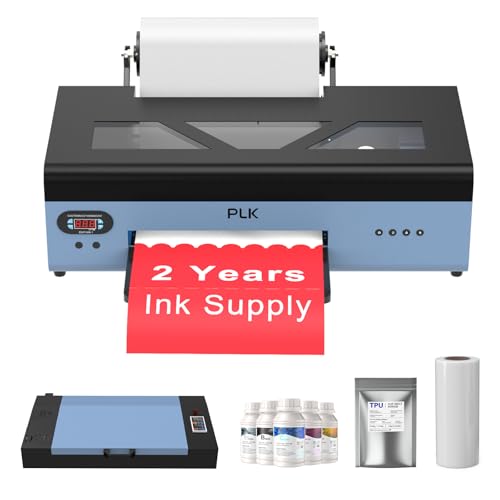 Image of PLK A3 L1800 DTF Printer with Oven,Roll Feeder, White Ink Circulation, DTF Printer Machine 100% Transfer Rate for T-Shirts, Hoodies, Fabrics