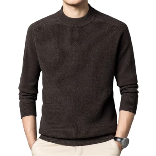 Half Turtleneck Bottom Sweater Warm Korean Sweater for Men Winter