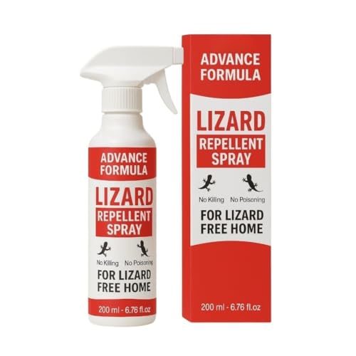 Image of Lizard Repellent for Home Spray Pest Control | Made With Plants Oil, Irritant-Free, Chemical-Free | Baby Skin Safe Plant Safe (200 ML) (1)