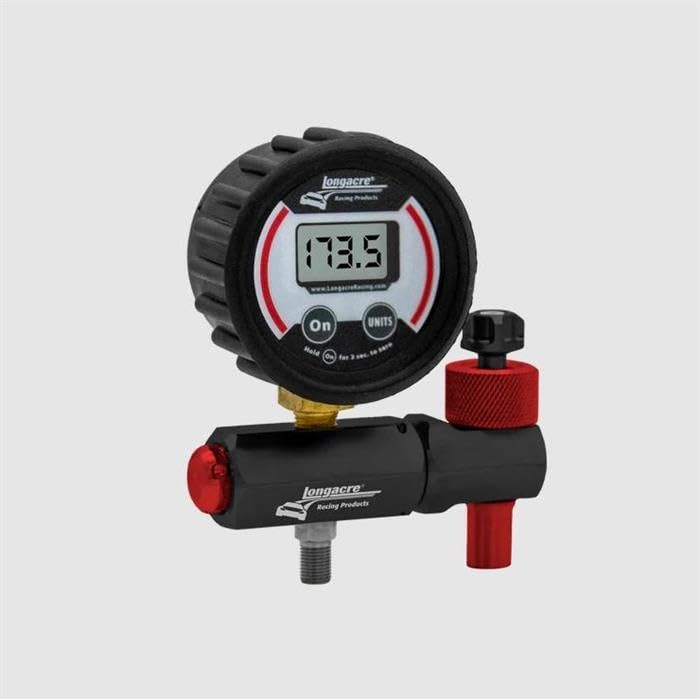 Longacre 52-50453 Elite Digital Shock Inflation Pressure Gauge