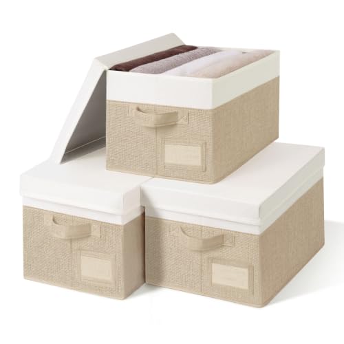 Image of GRANNY SAYS Storage Bins with Lids, Decorative Storage Boxes with Lids