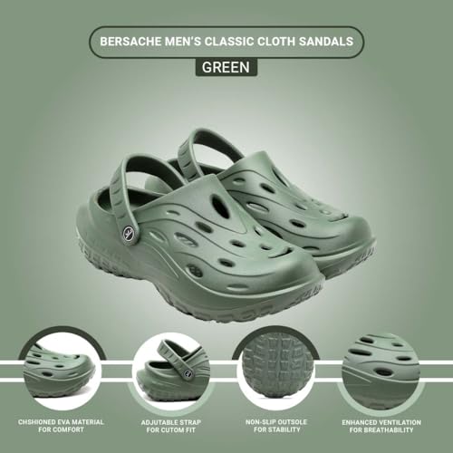 Image of BERSACHE Extra Soft Classic Casual with Back Strap Regular wear with Ultra Soft & Flexibility Technology Slipper for Men's & Boy's