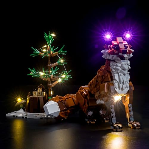 Image of BrickBling LED Light Compatible with Lego Creator 3 in 1 Forest Animals: Red Fox, Creative Lighting Kit Compatible with Lego 31154-No Model Included