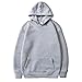 Lightweight Hoodie Men Zip Pullover Casual Long Sleeve Fleece Mens Sweatshirts Hoodies Soft Drawstring Solid Color Baggy Outfits Lightweight Fashion Fall Funny Shirts With Pocket Gray XXL