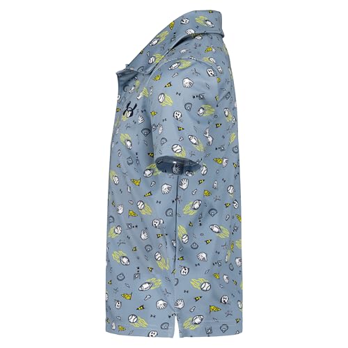 Image of Under Armour Boys' Matchplay Short Sleeve Golf Polo, Lightweight Performance Stretch, Logo Detailing