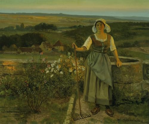 Tableau vintage Le Glaneur créez une ambiance sereine dans votre chambre