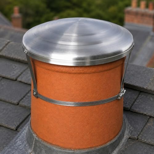 Reeds Capot de couverture pour pots de cheminée adapté aux pots de 150 mm à 250 mm