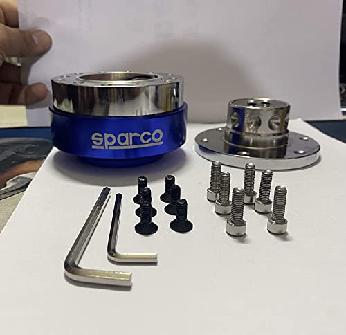 Image of AUTO MT SPARCO Universal Steering Wheel Ball Quick Release Boss Kit Hub Lock JDM Joint Quick Release Hub Steering Wheel BOSS KIT HUB