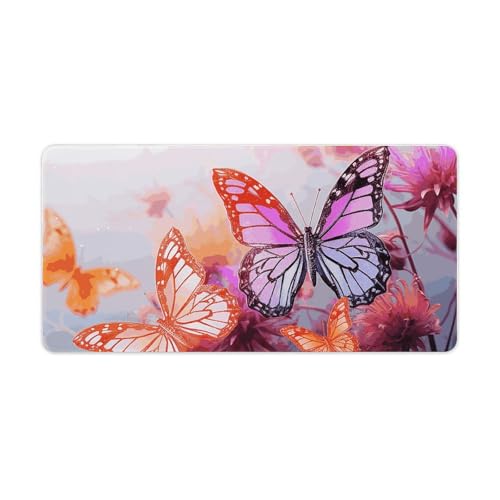 Tapis de souris de jeu étanche grand format fini les glissements sur le bureau