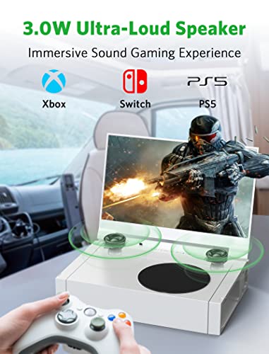 Depgi 14" Portable Monitor For Xbox Series S (Not Included), 60Hz 1080P Hd Ips Portable Gaming Monitor With Remote Control,Portable Monitor With Hdr10,Amd Freesync, 2X Hdmi #TOP4