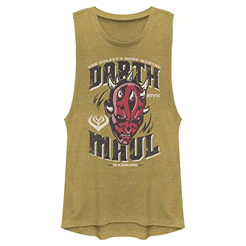 Camisa Star Wars Darth Maul mujer camiseta de algodón negra con diseño friki original
