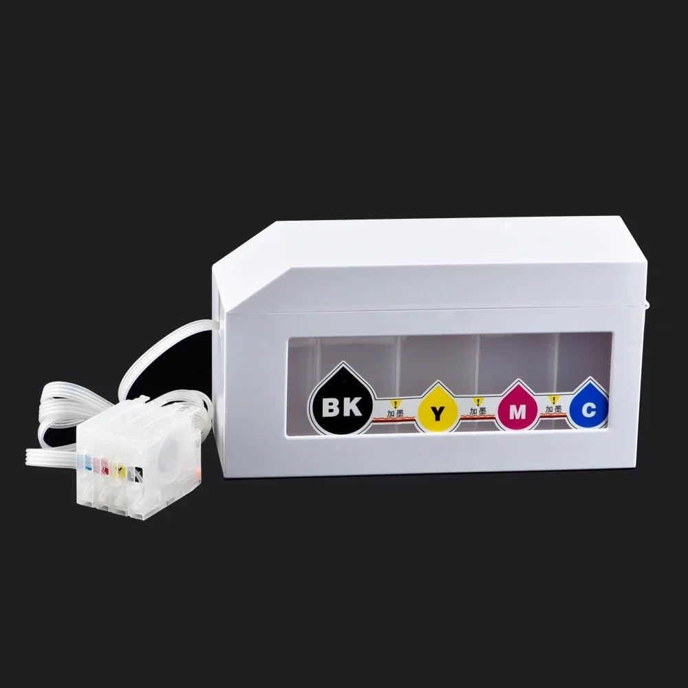 Utensili Cartuccia d'inchiostro del sistema di inchiostro CISS a 4 colori con chip permanente compatibile con stampante HP 7720 7730 7740 8210 8216 8710 8715 8720