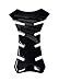 4R Quattroerre.it 18141 Tankpad 3D Motorrad Tankschutz Honda CBR, Schwarz, 13 x 19 cm unica