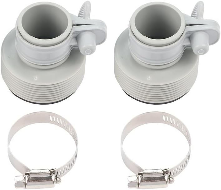 Kit adaptador de manguera para piscina 1.25 a 1.5 pulgadas miniatura 4