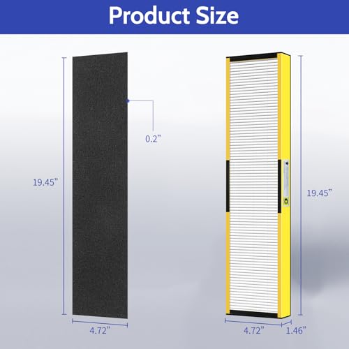 Image of FLT5000 Filter-C True HEPA Replacement Filter for AC5000 AC5000E Air Purifier Compatible with G-Guardian AC5250PT, AC5300B, AC5350B, AC5350W, CDAP5500, 2 True HEPA Filter C + 4 Pre-Filters