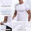 Towintec Maglietta a Compressione da Uomo Maglia di base Traspirante Palestra Running Maglietta a maniche corte Allenamento Collo rotondo Maglietta Top ad asciugatura rapida Snellente Ciclismo Fitness #4
