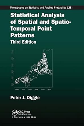 Statistical Analysis of Spatial and Spatio-Temporal Point Patterns ...