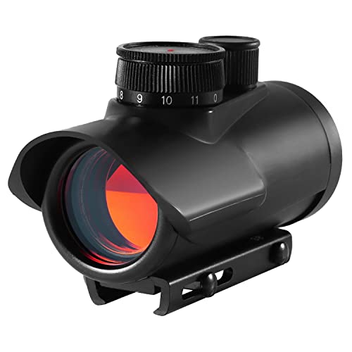 JASHKE Red DOT Sight Scope 1x30mm Holographic Sight Rifle Scope Sights with 11mm/20mm Weaver/Picatinny Rail Mount for Hunting