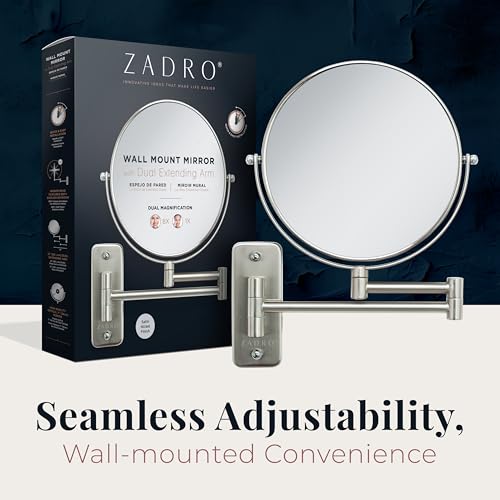 Espejo Maquillaje Montado en Pared Zadro Redondo miniatura 7