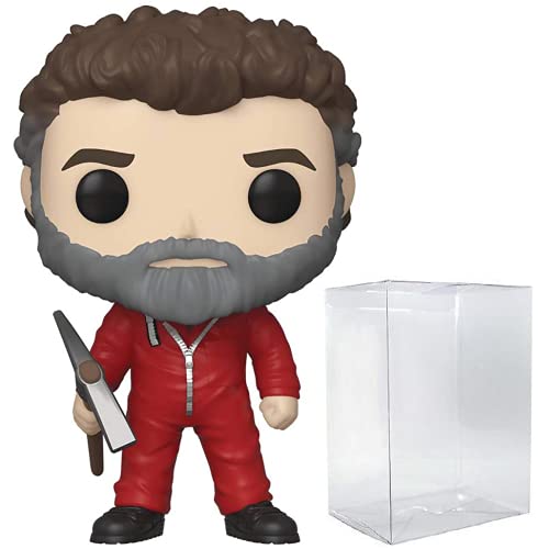 POP Money Heist: La Casa De Papel - Figura de vinilo de Moscu Funko Pop! (incluye funda protectora de caja POP compatible) multicolor de 3.75 pulgadas