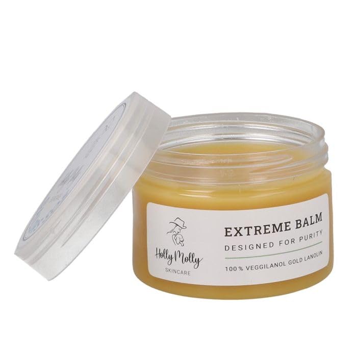 Holly MollySoothing and Moisturizing Extreme Sailors SOS Balm, 100ml: Intensive nourishment with Veggilanol Gold Lanolin, 100% lanolin, providing a natural. Ideal for dry skin