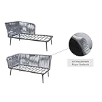 LC Garden Sunera Gartenlounge Set Dunkelgrau