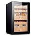 LHQ-HQ Armoire a Cigares Cigar Cabinet Température et humidité constantes contrôle de l'humidité Déshumidification Humidifier Cigare Tabac Shredder (Couleur: Noir, Taille: 43x45x73.9cm)