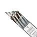 Produktbild STAHLWERK WIG Wolfram Schweißelektroden 1,6 & 2,4 x 175 mm WP grün Thoriumfrei - universelle WIG Nadeln für Aluminium, Leichtmetalle, grün, 10 Stk