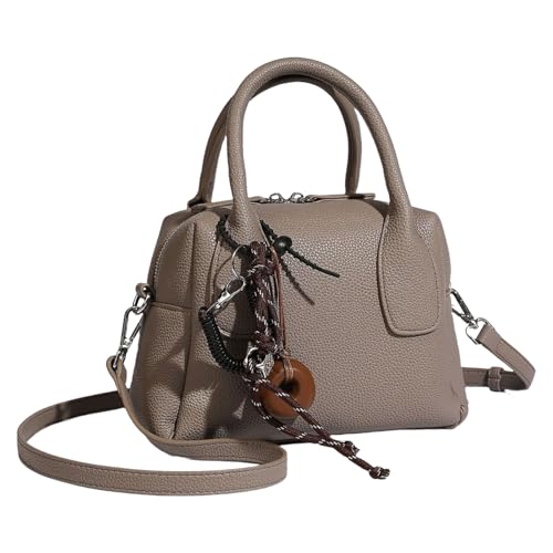 Sac à bandoulière en cuir synthétique Morain pour femme avec poignée chic