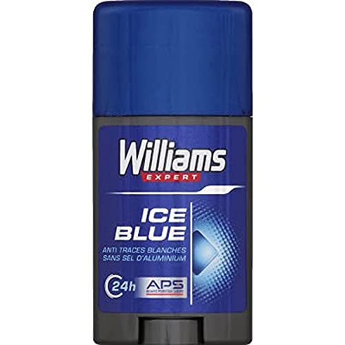 Williams Déodorant pour Homme Stick Ice Blue 75 ml