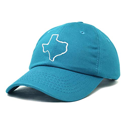 DALIX Texas State Gorra de Béisbol Bordada de Algodón miniatura 4