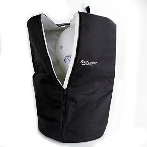 FastFerment Conical Fermenter Fermentation Jacket fits up to 8 Gallons. Fermentation Cool Brewing Cooler Bag for Fermentation Temperature Control - Fermentation Accessories