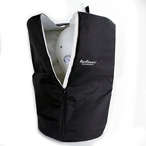 FASTFERMENT Conical Fermenter Fermentation Jacket fits up to 8 Gallons. Fermentation Cool Brewing Cooler Bag for Fermentation Temperature Control - Fermentation Accessories