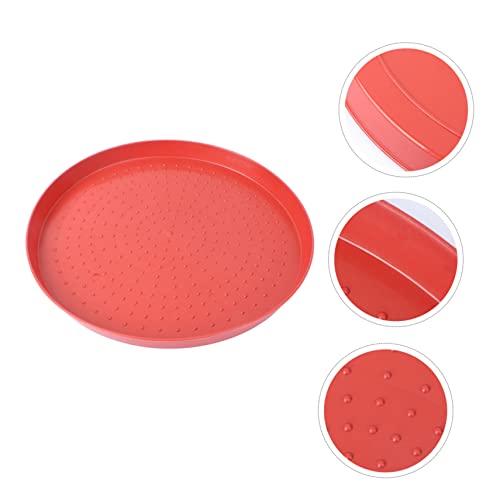 HANABASS 3stücke Teiliges Hühner-futtertabletts Aus Robustem Kunststoff Wetterfest Und Multifunktionale Geflügelfutter-trays Für Hühner Enten Tauben Zur Sicheren Fütterung