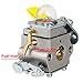 HUZTL CS26 Carburetor for Ryobi Homelite SS26 SS30 CS30 25cc 26cc 30cc Trimmer Blower Weed Eater Parts 308054043 308054013 308054003 308054077 C1U-H60