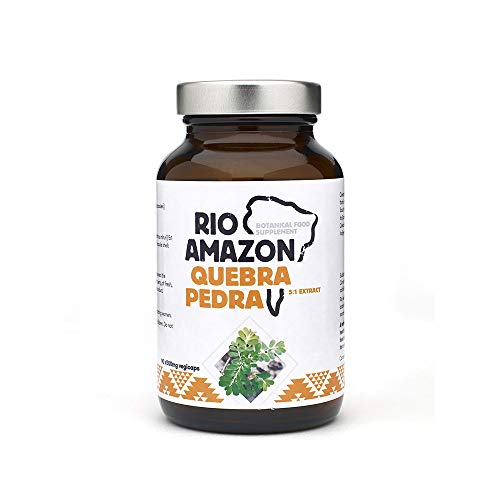 Rio Amazon Quebra Pedra 500mg, Kidney, Gall Stones & Urinary Tract Support – 90 Capsules