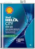 シェル吉 Shell シェル HELIX CITY 0W-20/SP/GF-6A/3L 部分合成油
