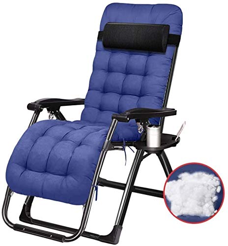 Chaises de camping pliantes avec coussins amovibles et dossier réglable multiposition