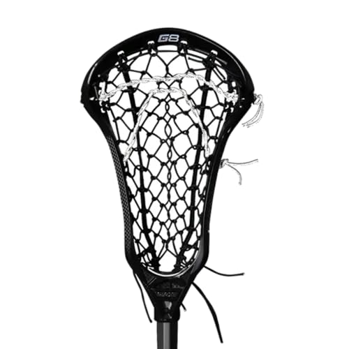 Gait Whip 2 Women's Strung Lacrosse Head - Elevate Your Game with Reduced Weight, Raised Stringing Holes, Double Sidewall Design, and Bullnose Scoop (Charlotte North)