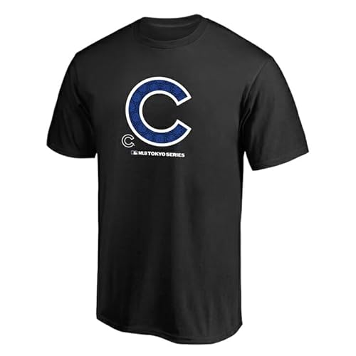 [Fanatics] MLB Tokyo Series 2025 �V�J�S�E�J�u�X ���� T�V���c �`�[�����S �����V���[�Y �J���� ��l �����Y ���f�B�[�X ���j�Z�b�N�X ML24FW0201 (JP, �A���t�@�x�b�g, 2XL, �u���b�N)