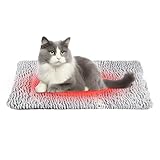 WEGREAT Selbstheizende Katzendecke 60 x 80 cm für Katzen und Hunde, Waschbare Decke für Haustiere