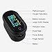 Pulse oximeter, blood oxygen meter finger (SpO2) with Plethysmograph and Perfusion Index, portable OLED color display and battery included.
