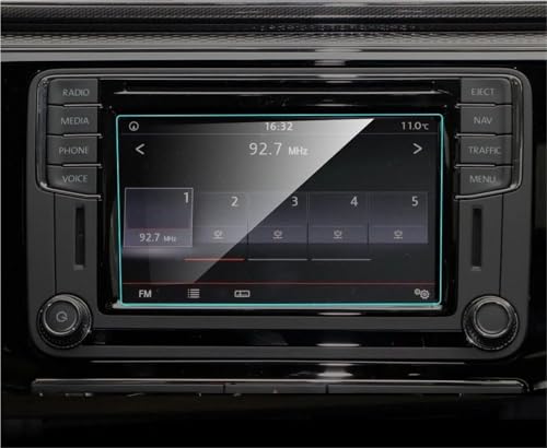 Écran de navigation GPS VW Passat B8 film protecteur en verre trempé transparent