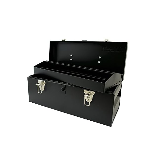 Urrea Damen D4c20 Werkzeugkoffer, schwarz, 18" x 7.5" x 7.5"