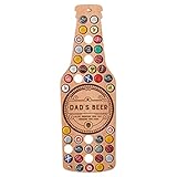 2. [Einfach aufzuhängen] Mit vorgebohrten Löchern und 2 Sätzen verschiedener Installationshardware. Die Buchstaben sind so konzipiert, dass sie Ihre Bierflaschenverschluss-Serie ohne die Verwendung von Klebstoffen leicht halten können.