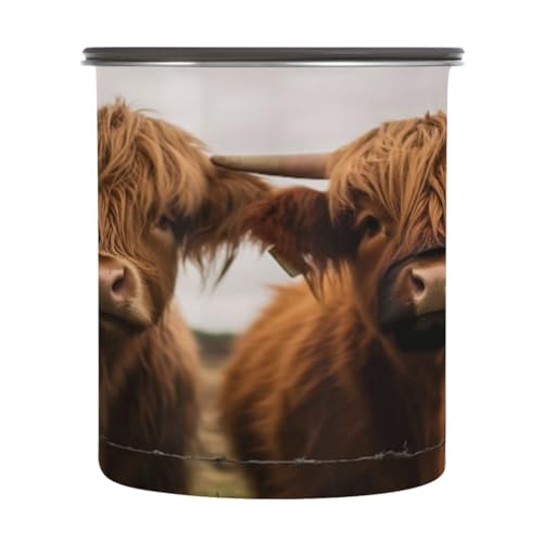 Contenedor Inoxidable Hermético para Café 900 ml