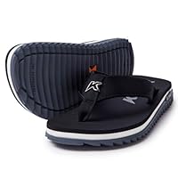 Chinelo Kenner Kivah Line Masculino - Preto e Cinza - 35