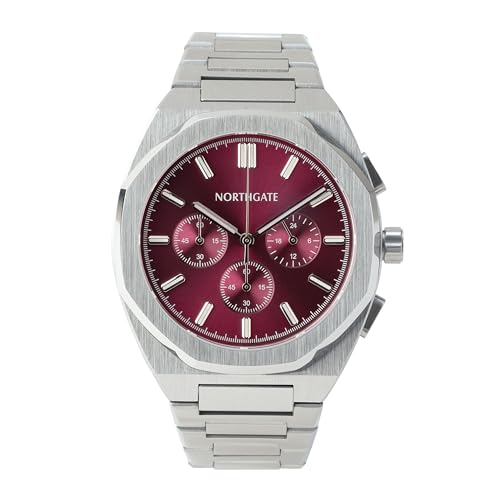 �m�[�X�Q�C�g Club Chrono (40mm) Shiny Cherry ���v ���b�h �W�F���_�[���X �I�����_ 10�C���h�� 316L�X�e�����X�X�`�[�� �T�t�@�C�A�K���X ���{���N�H�[�c �Q�N�ۏ� (Shiny Cherry)