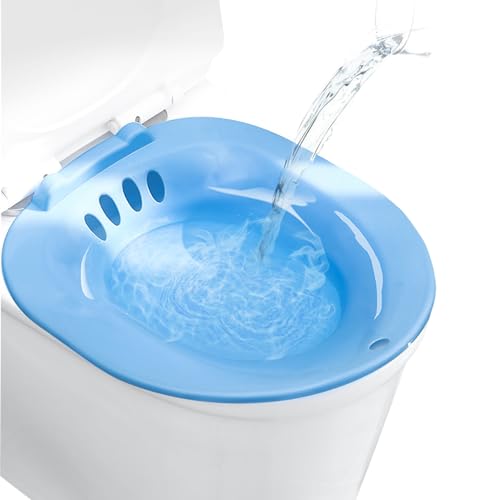 Comebachome Bidet de viaje, Bidet Portable de Bath Sitz Bidet Bidet portátil Portable para el accesorio de bidet de inodoro se adapta a inodoros universales para heridas posparto, hemorroides